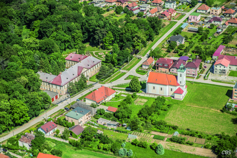 Letecký záber
