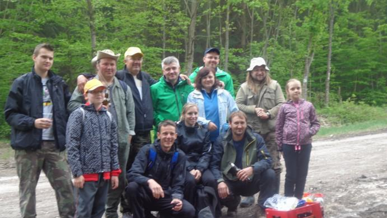 Výstup na Tríbeč 2015 máj 