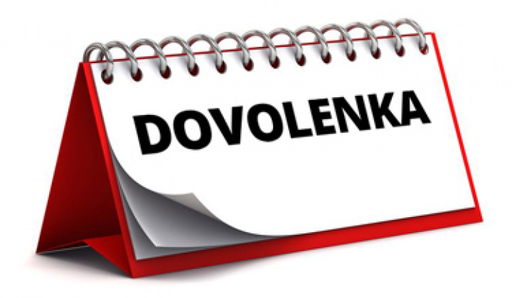Fotka - Oznam o čerpaní dovolenky
